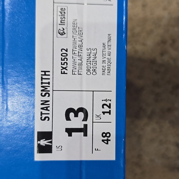 Adidas Stan Smith Men's Size 13 - Picture 8 of 9